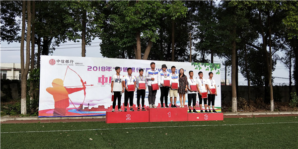 蜀城中学射箭队参加2018四川省中小学射箭锦标赛再创佳绩