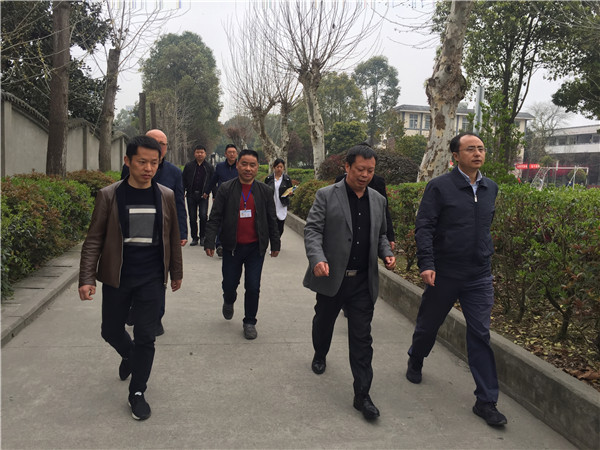 温江区万春镇党委书记帅仑深入万春学校调研安全工作