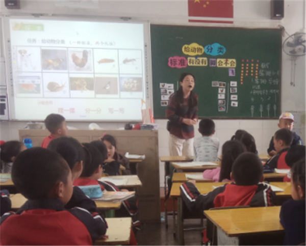 红光思源学校小学科学教研组召开本学期科研活动讨论会