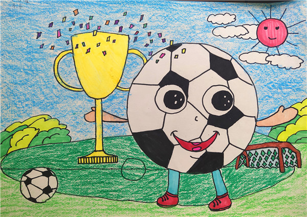 班级联赛绘画征文学府小学校园足球月活动让每个孩子参与其中