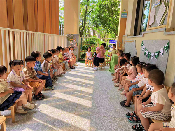 “童”说普通话，三岔湖幼儿园萌娃共诉中国情