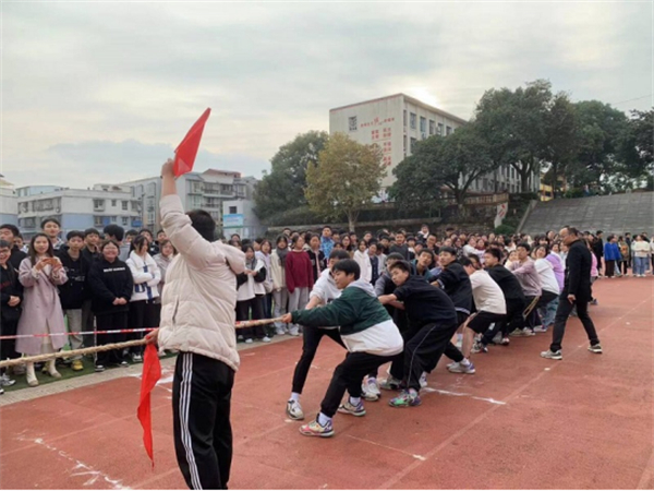 激扬青春 “绳”采飞扬――桂溪中学举行2023年冬季运动会