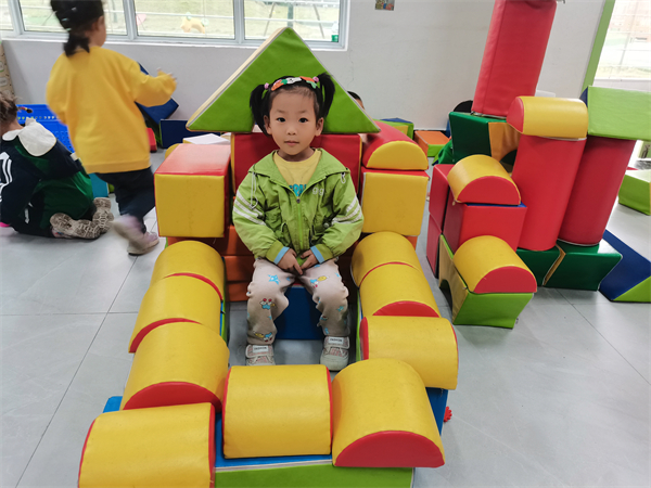  大妙镇中心幼儿园开展“我是小小建筑师”活动