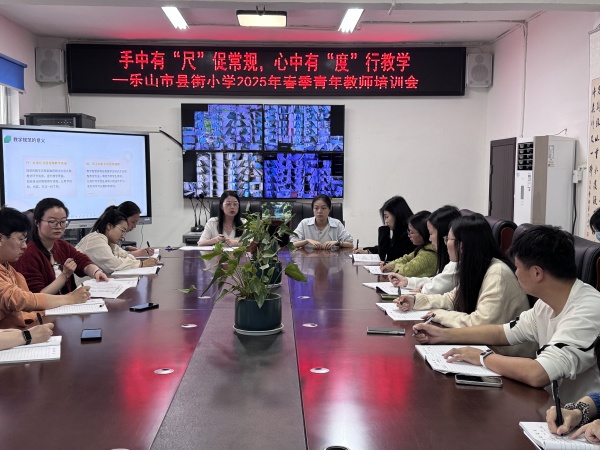 乐山市县街小学：手中有“尺“促常规，心中有“度”行教学
