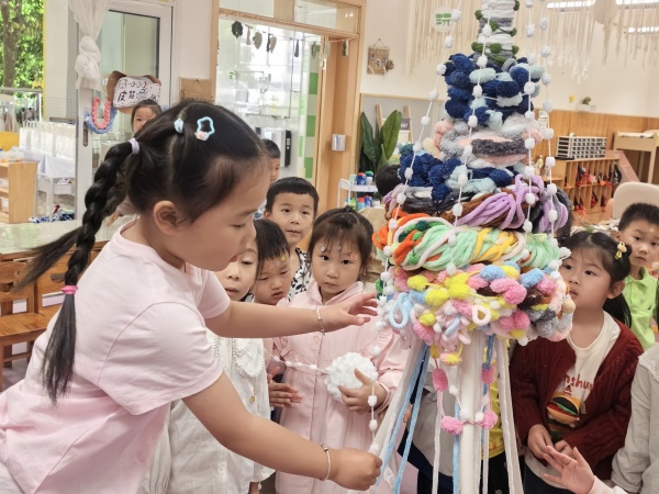 乐山市实验幼儿园：当童趣非遗遇上毛线魔法