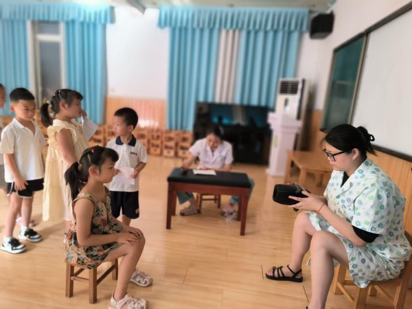 健康护航，快乐成长 井研县机关幼儿园开展幼儿健康体检活动