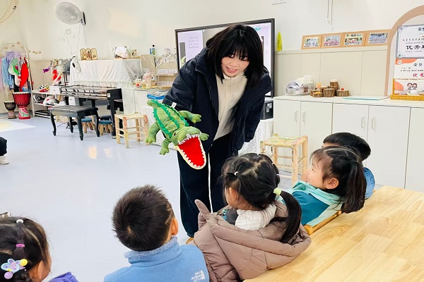 乐山市实验幼儿园文星分园藏着一群“故事大王”